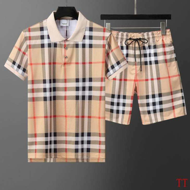 Picture of Burberry Shirt Pant Suits _SKUBurberryM-3XL20tn14720270